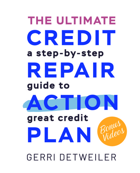 Credit repair action plan book cover